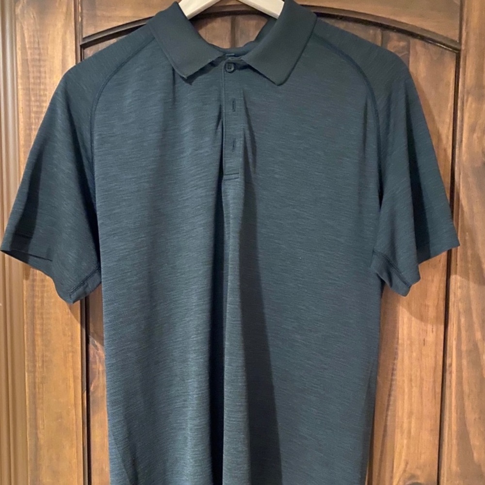 Men’s Lululemon Black Short Sleeve Polo